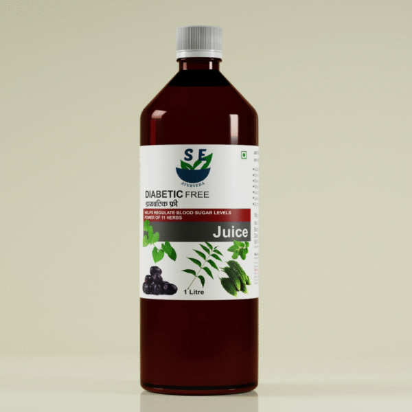 SE - Diabetic Free Juice | Diabetic Care Juice - 1 Liter (Pack of 1) | Clinically Proven Diabetes Care | Amla, Karela, Jamun, Guduchi | 7 More Other Herbs to Manage Sugar Levels | Health Drink | Ayuvedic Natural Health Booster